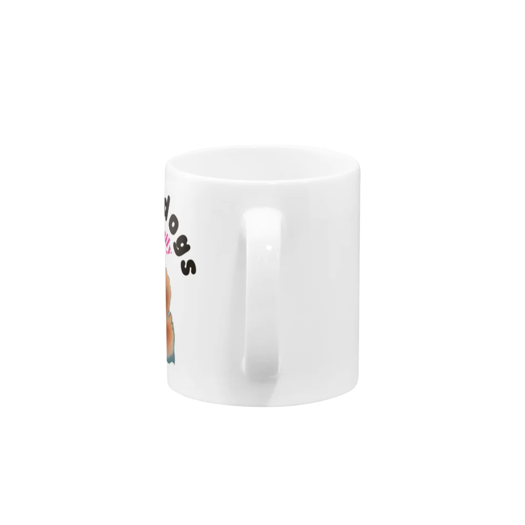 KAZAHANAのToypoodles Mug :handle