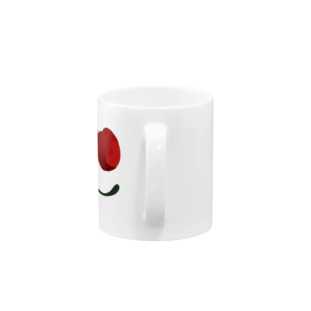 Sowaのyin&yang cherry cups マグカップの取っ手の部分