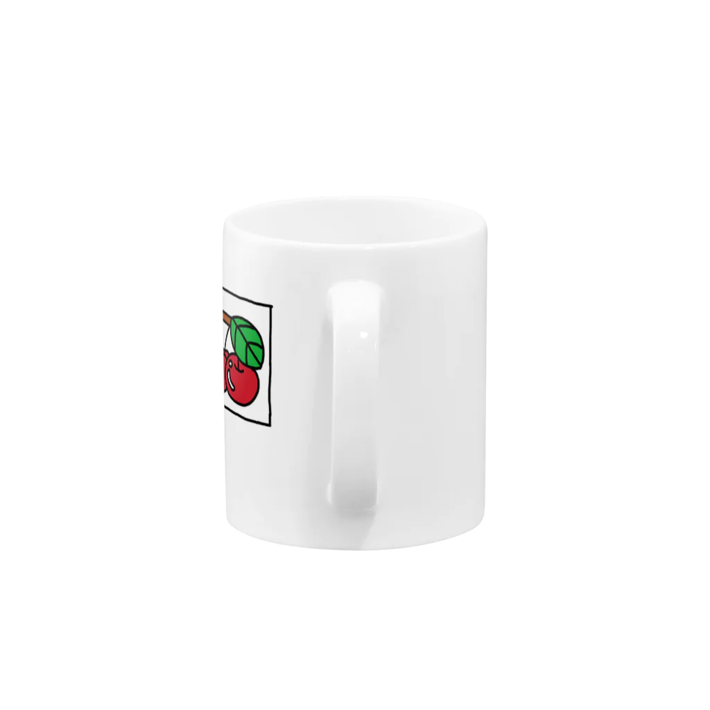 バニーガールのcherry slot    Mug :handle