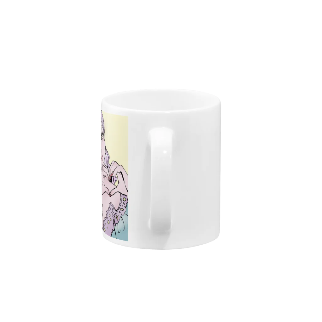 MIORI STOREの姫ギャルちゃん Mug :handle