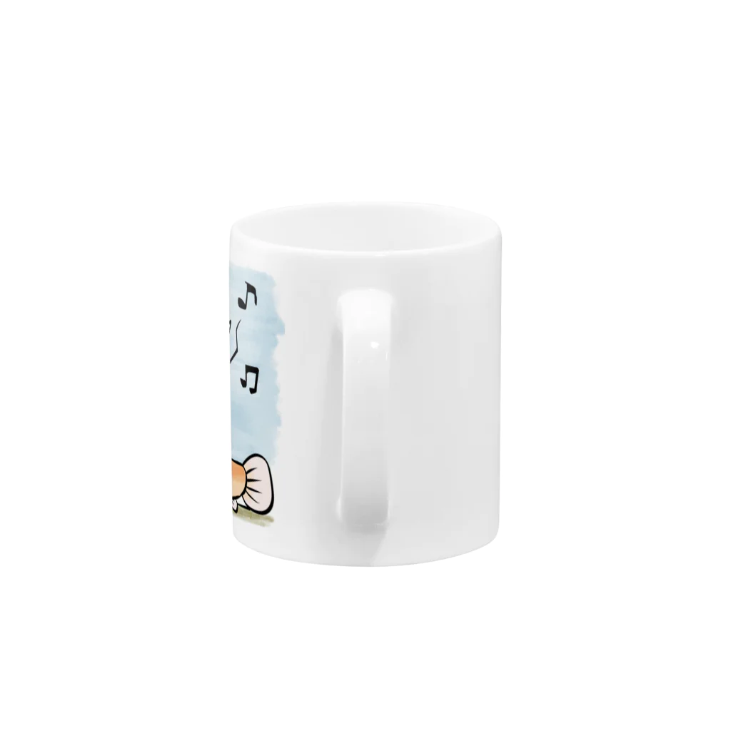 どぜうショップのおさんぽドジョウ Mug :handle