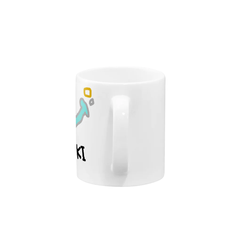 montan_storeのZOZIKIくん Mug :handle