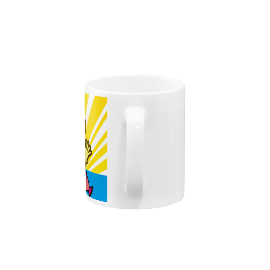 mirinarinaのミカッシュー Mug :handle