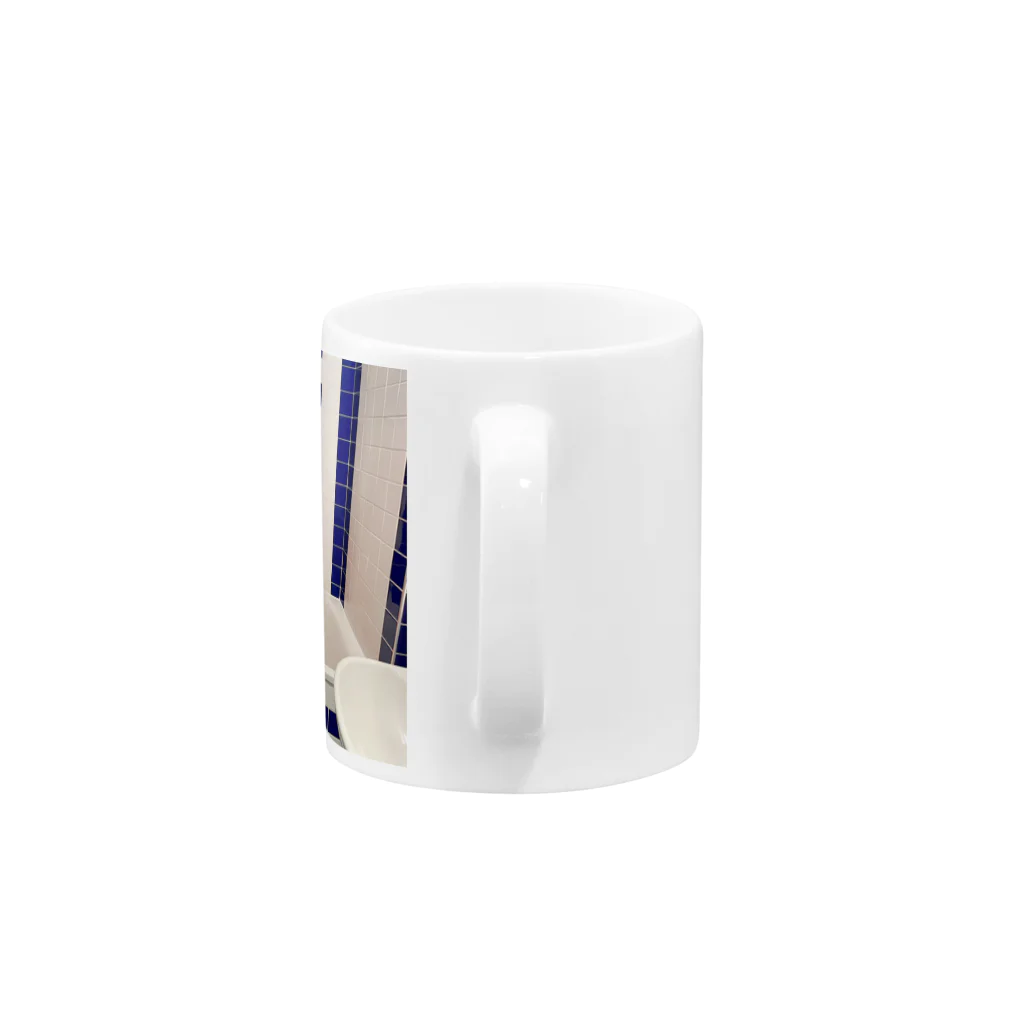 化けわらじ工房のお風呂わらじ Mug :handle