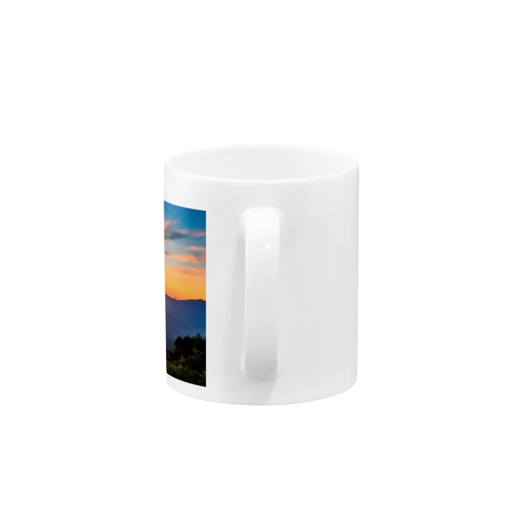 dolphineのJapan Great Sunrising Mug :handle