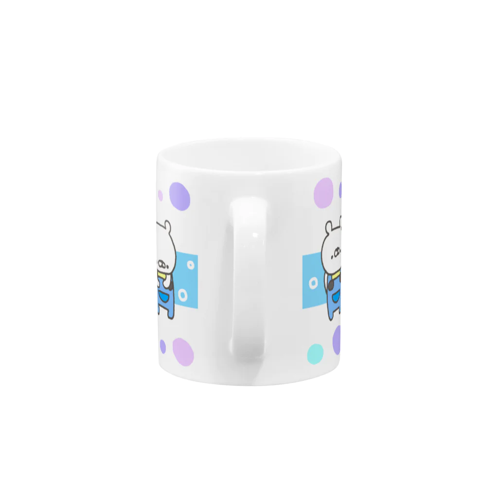 ♡enacoco♡のくまやん。マグ Mug :handle