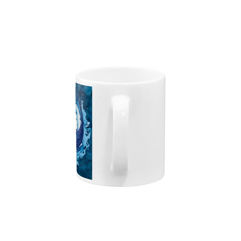 attaのHalak a víz alatt 水中の魚達 Mug :handle