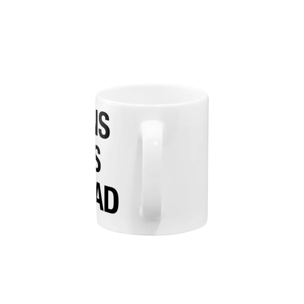 is_deadのSNS Mug :handle