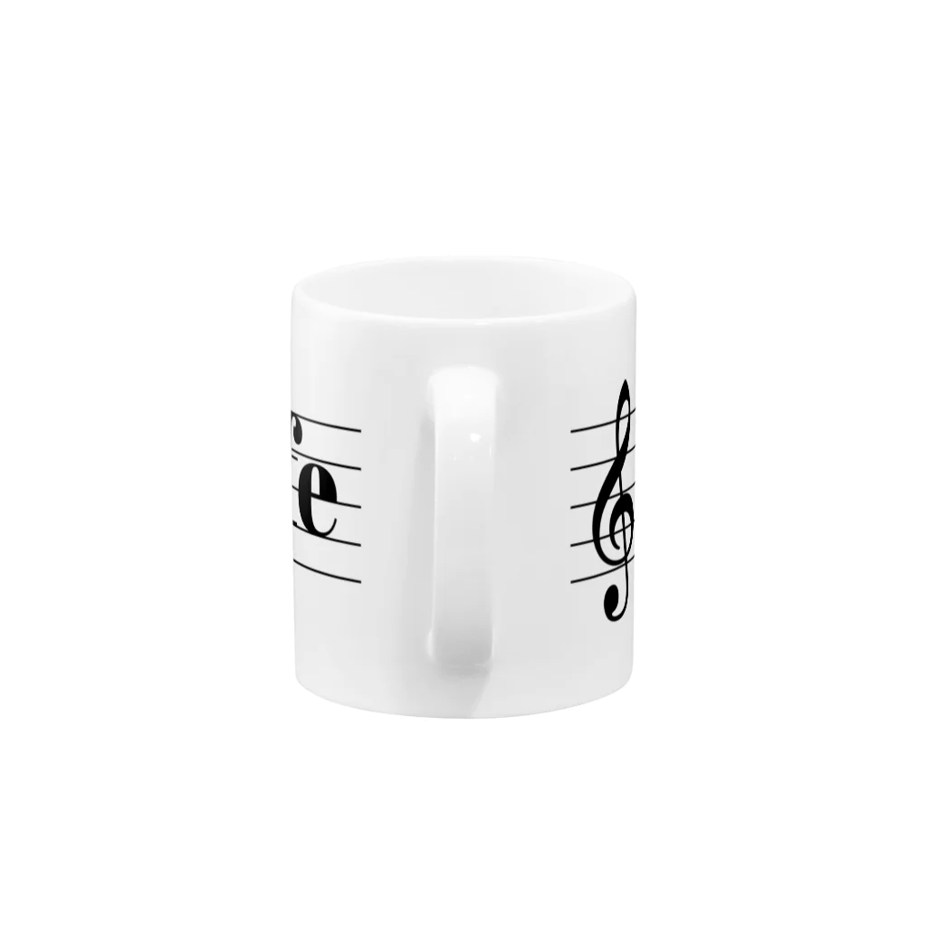 もりてつのViolin Life Mug :handle