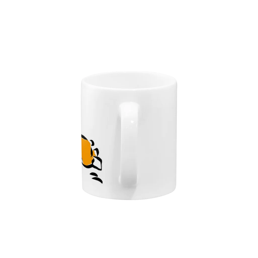 虹色コーギーdays☆のこーぎー(はしる) Mug :handle