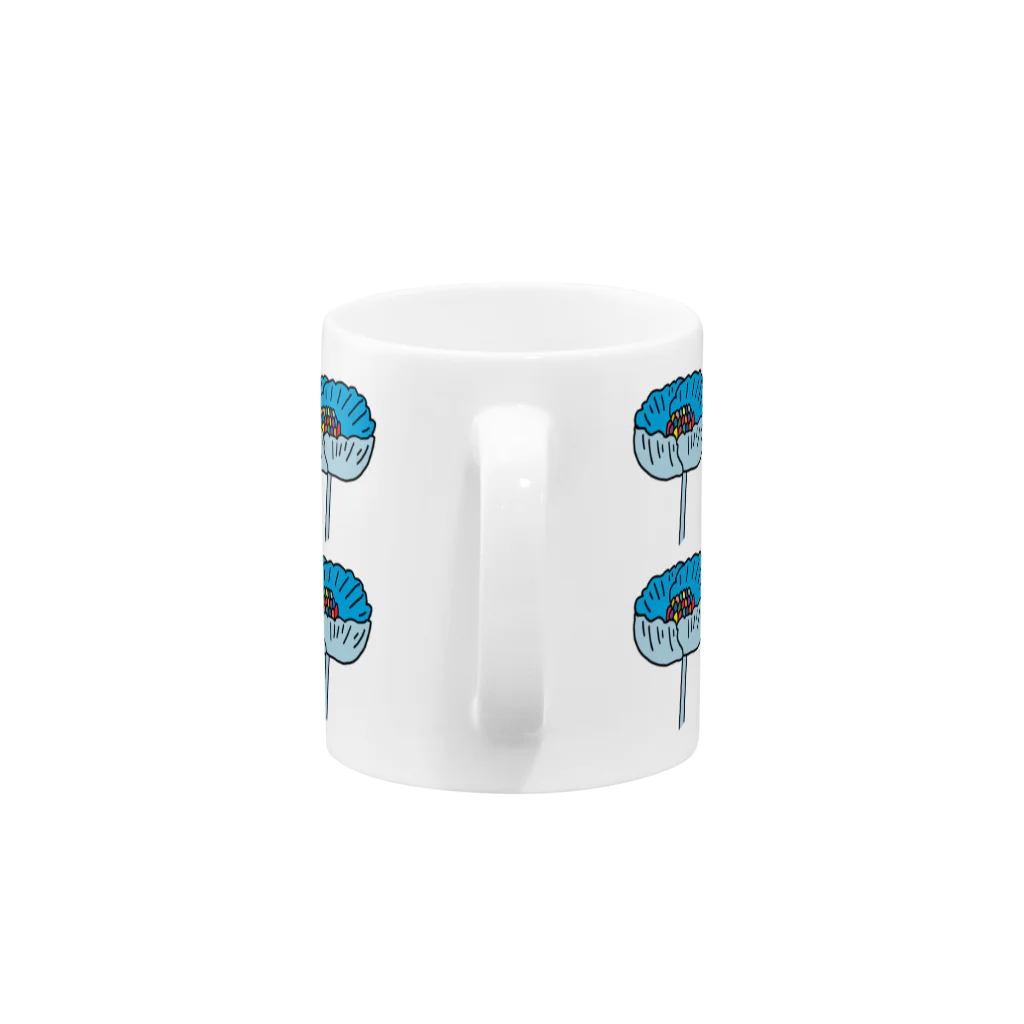 komitinakaのポピーカラフル8 Mug :handle