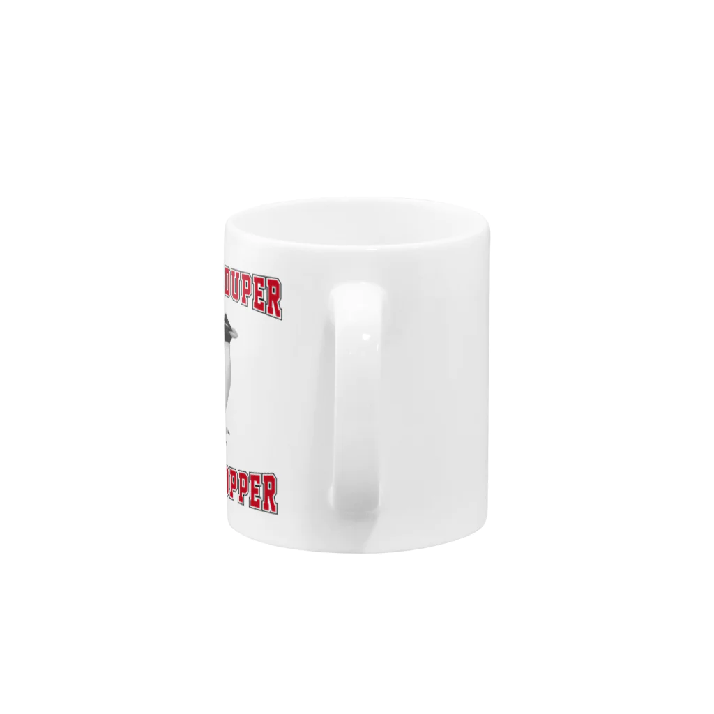 Icchy ぺものづくりのSUPER DUPER ROCKHOPPER Mug :handle