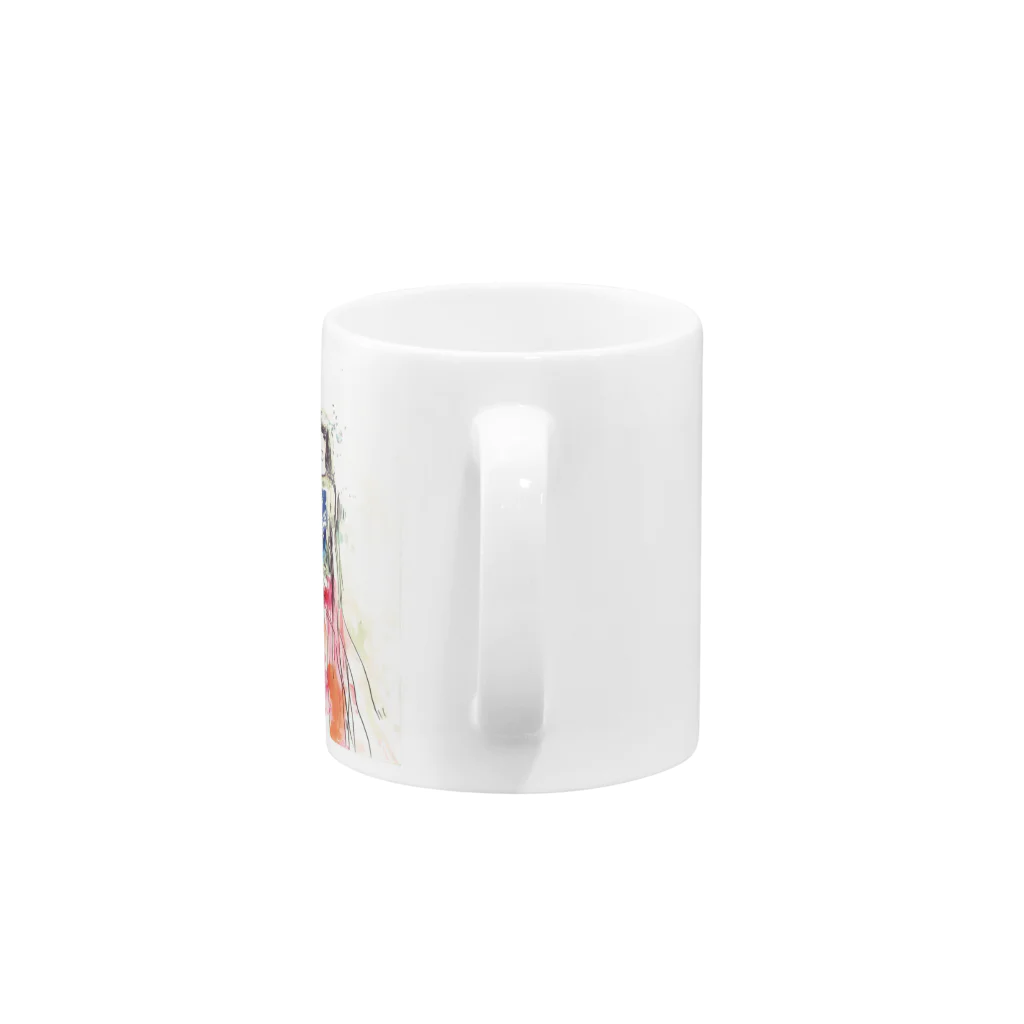 コマイぬのkanae Mug :handle