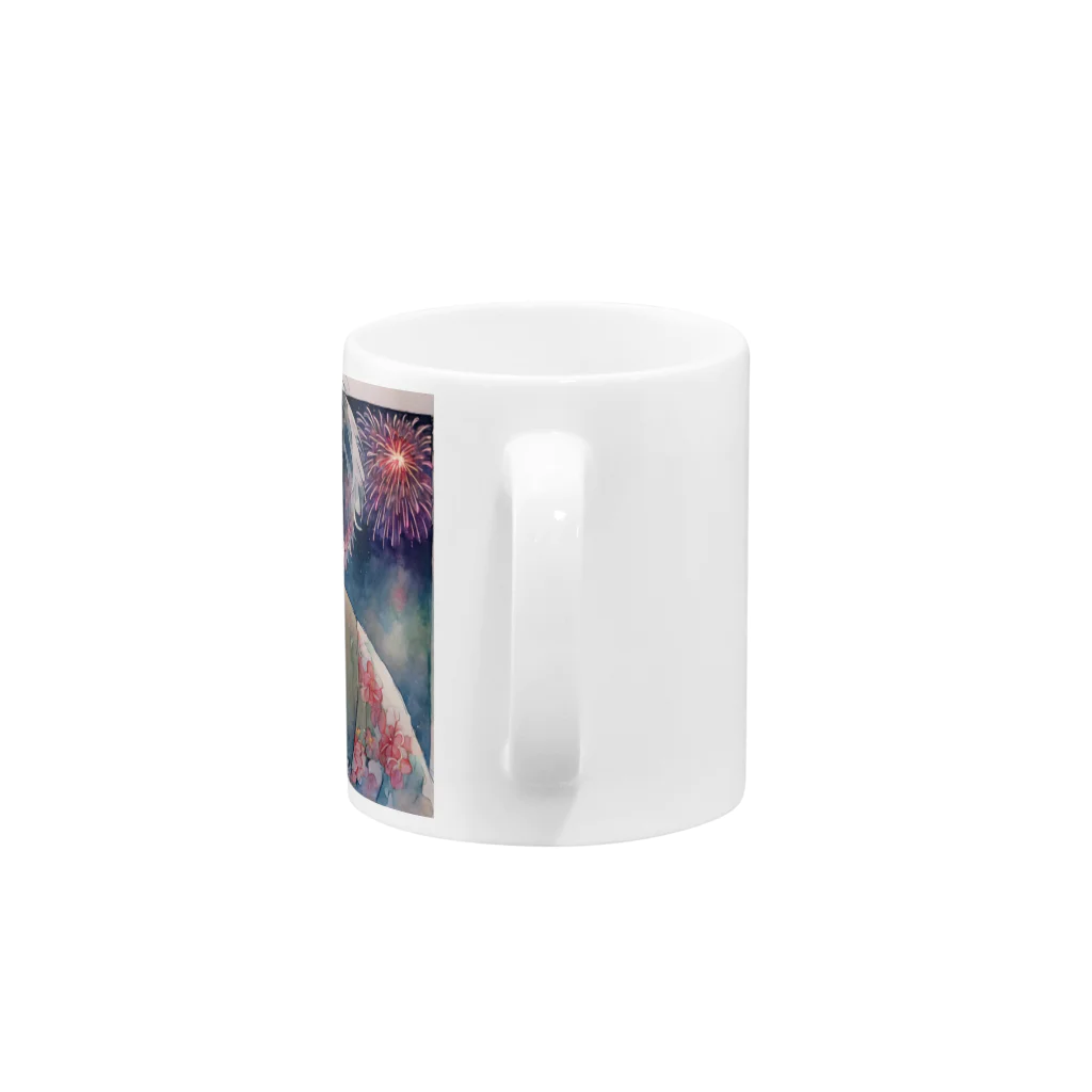 0w0の001_fireworks Mug :handle