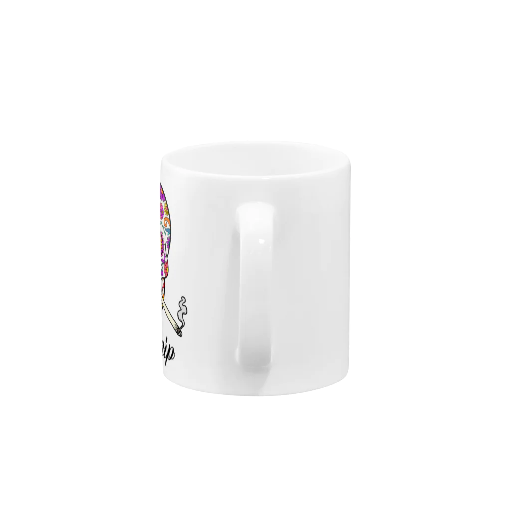 DIP DRIPのDIP DRIP "Sugar Skull" Series Mug :handle