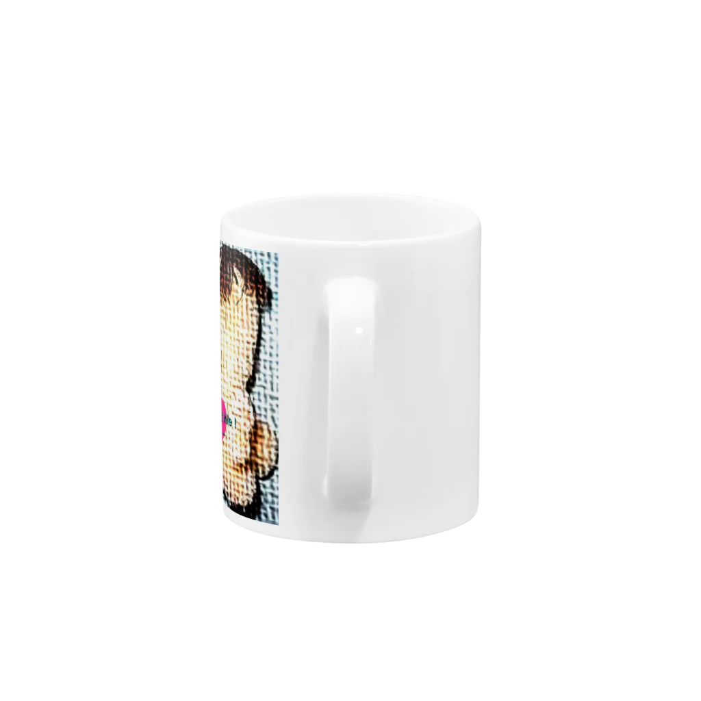 HellRoomMovieのジャガイモガールボンビーモ Mug :handle