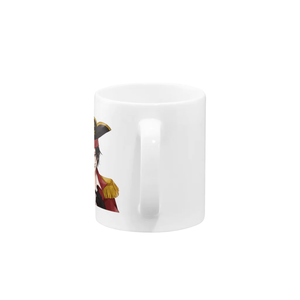 roger_spoonのロジャー Mug :handle