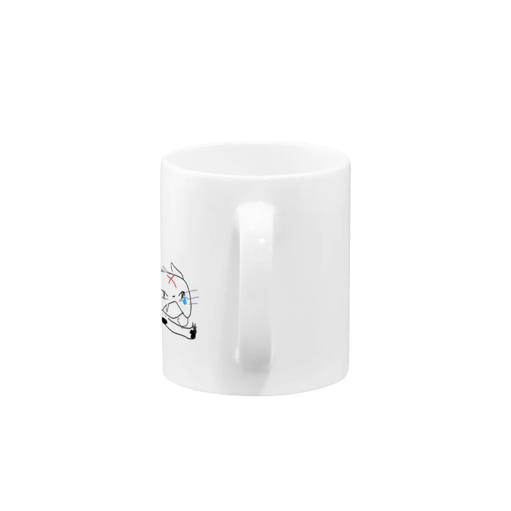 keikeiのnowarcat Mug :handle