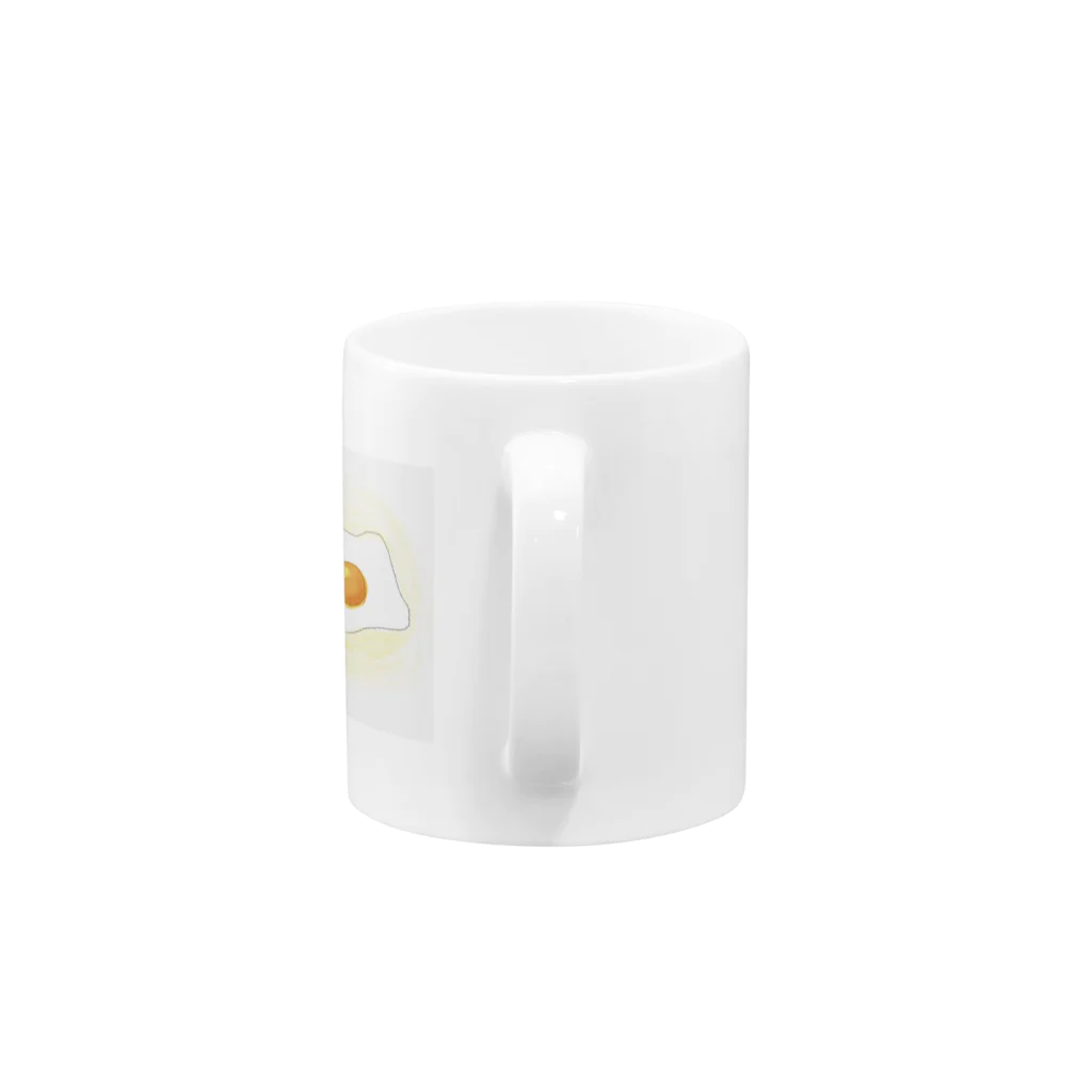 はるのの目玉焼き Mug :handle
