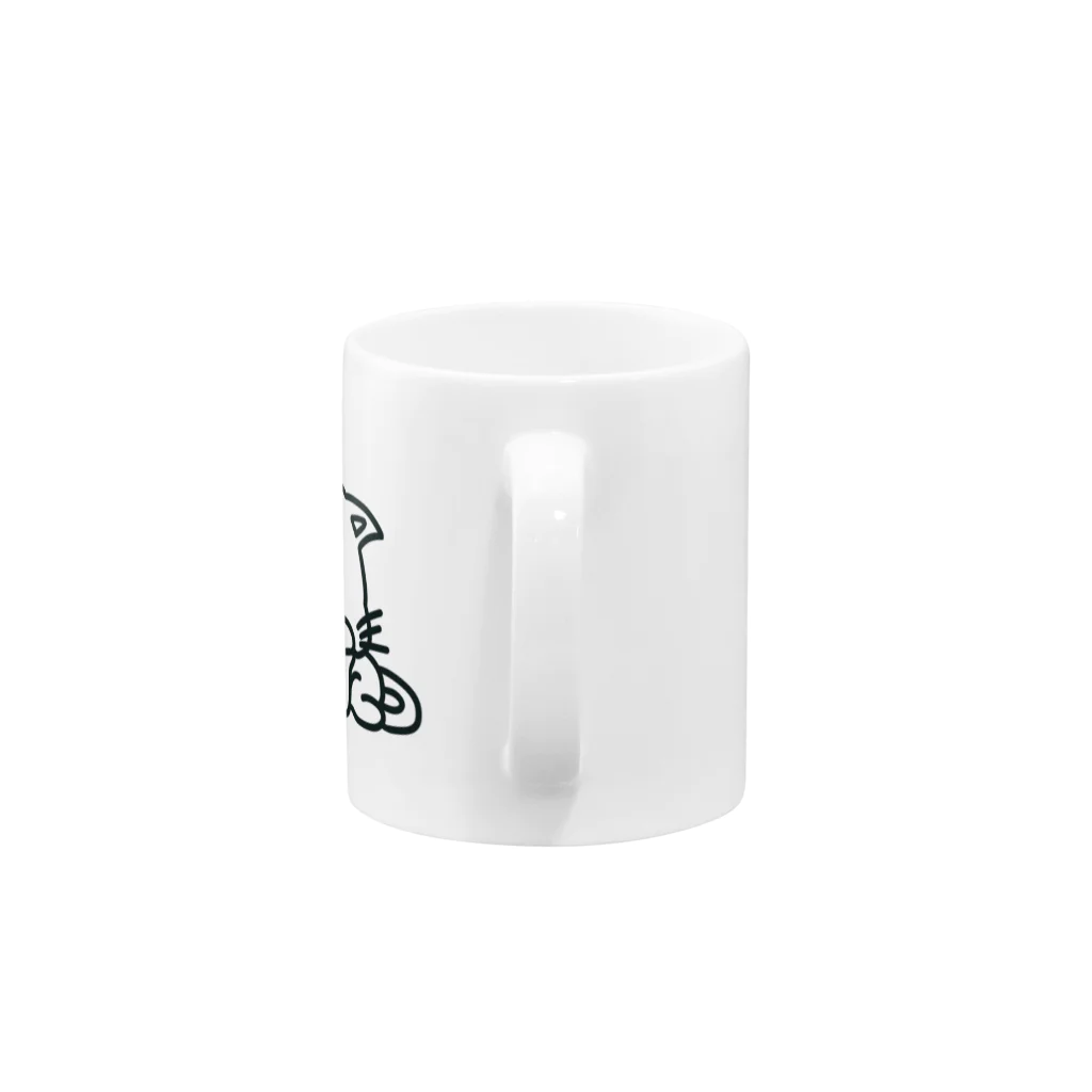 チャべショップのにゃあ　ポーズB Mug :handle