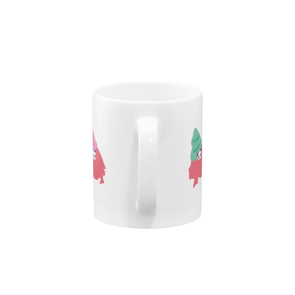 bestjoy_odoriのYADOKARI-KUN Mug :handle