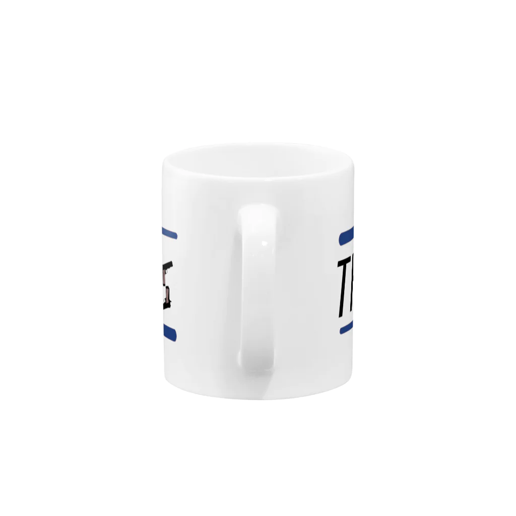 KAI-TELEVISIONのTHE OHCRY'S（切り抜き文字） Mug :handle