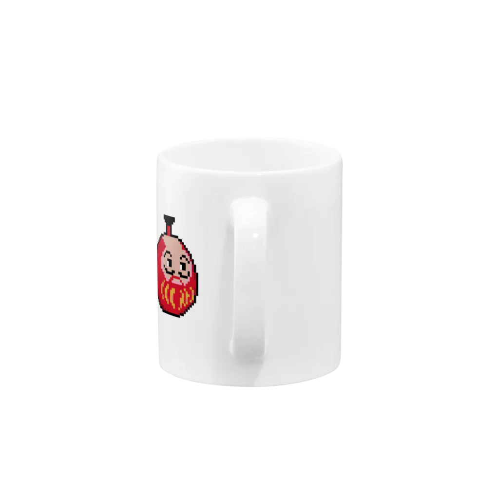 DARUMA_LANDのトノサマDaruma Mug :handle