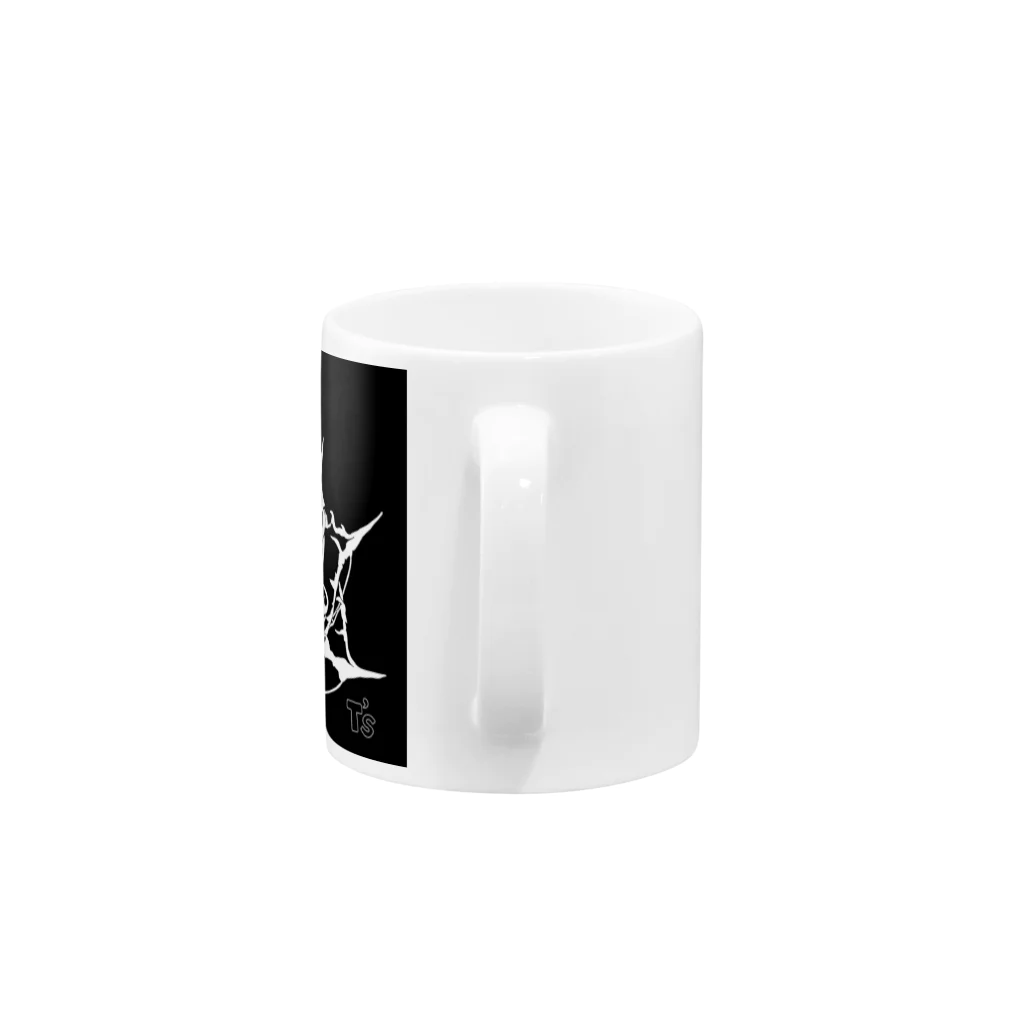 T’s succulentのMONOQLO 白鯨 Mug :handle