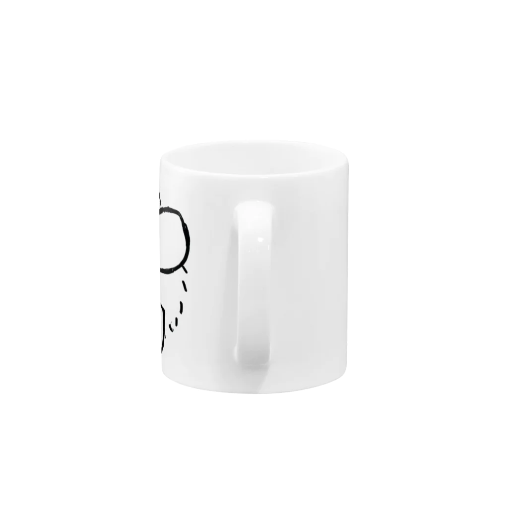 ユキムシのユキムシ（アイコン） Mug :handle