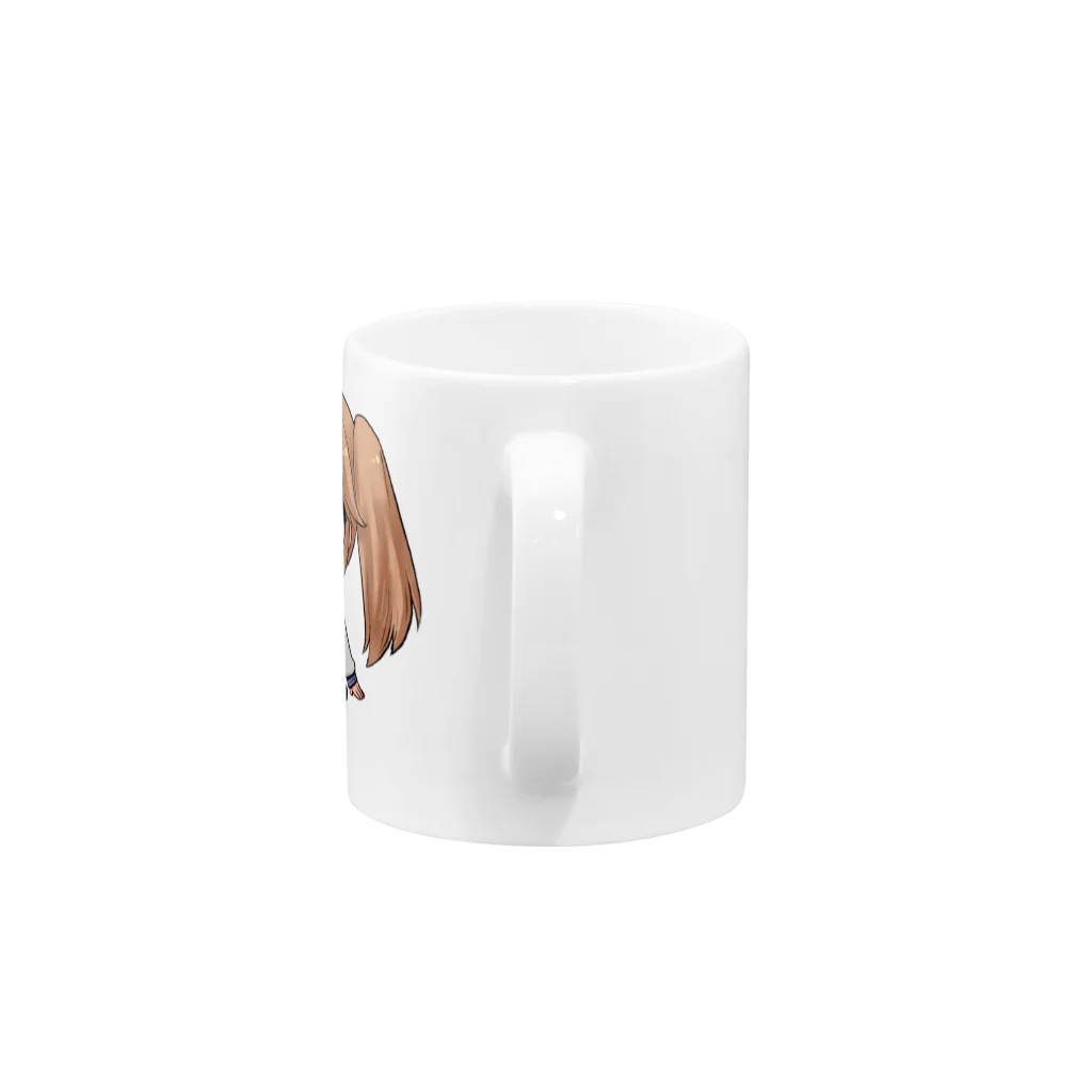 シンプルショップのセーラー服 Mug :handle