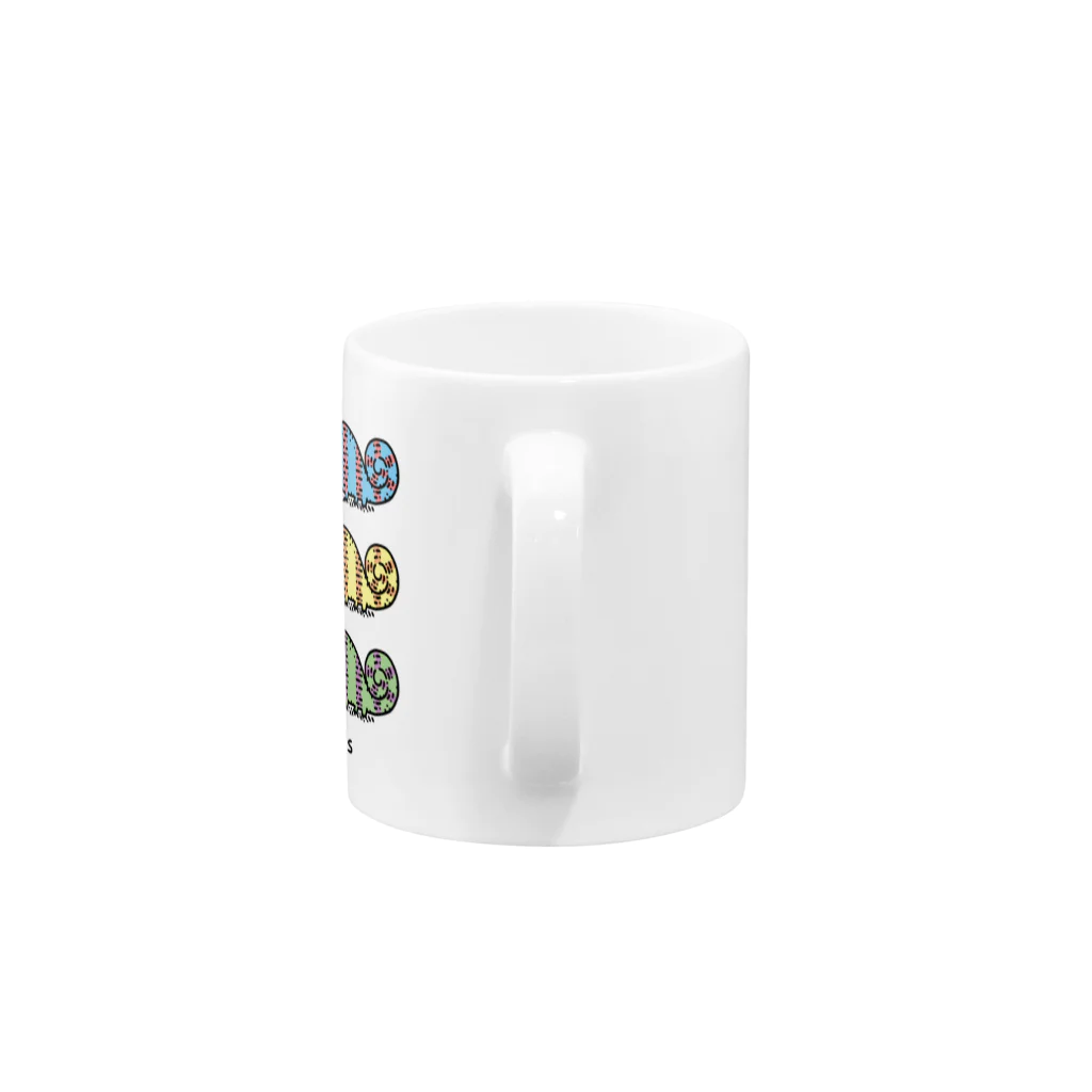 Junのカラフルカメレオン_OddsAnimal Mug :handle