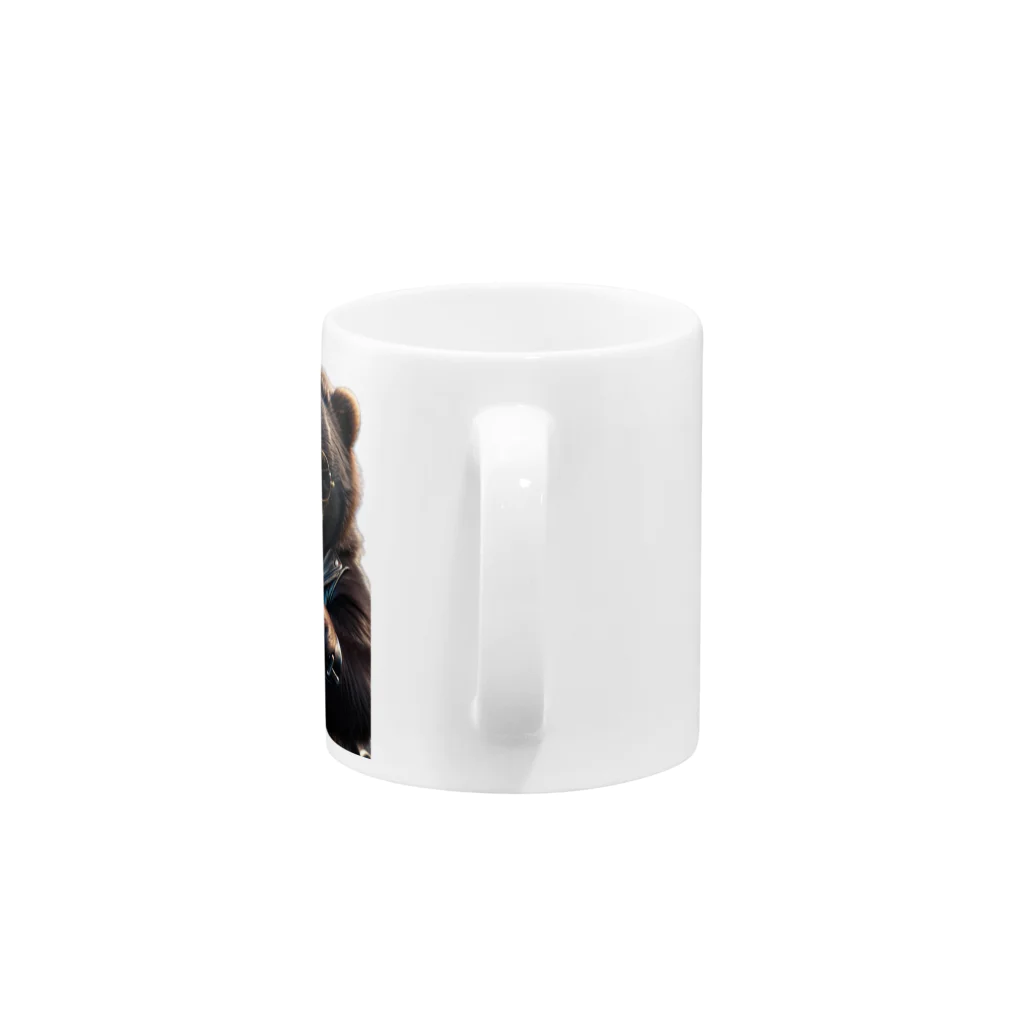 🐾風太🐾のワイルド熊ちゃん Mug :handle