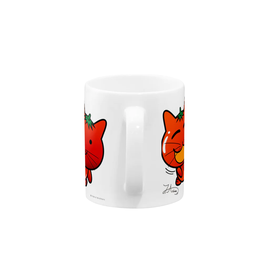 Ally's GoodsのAlly's TOMATO CAT Mug :handle