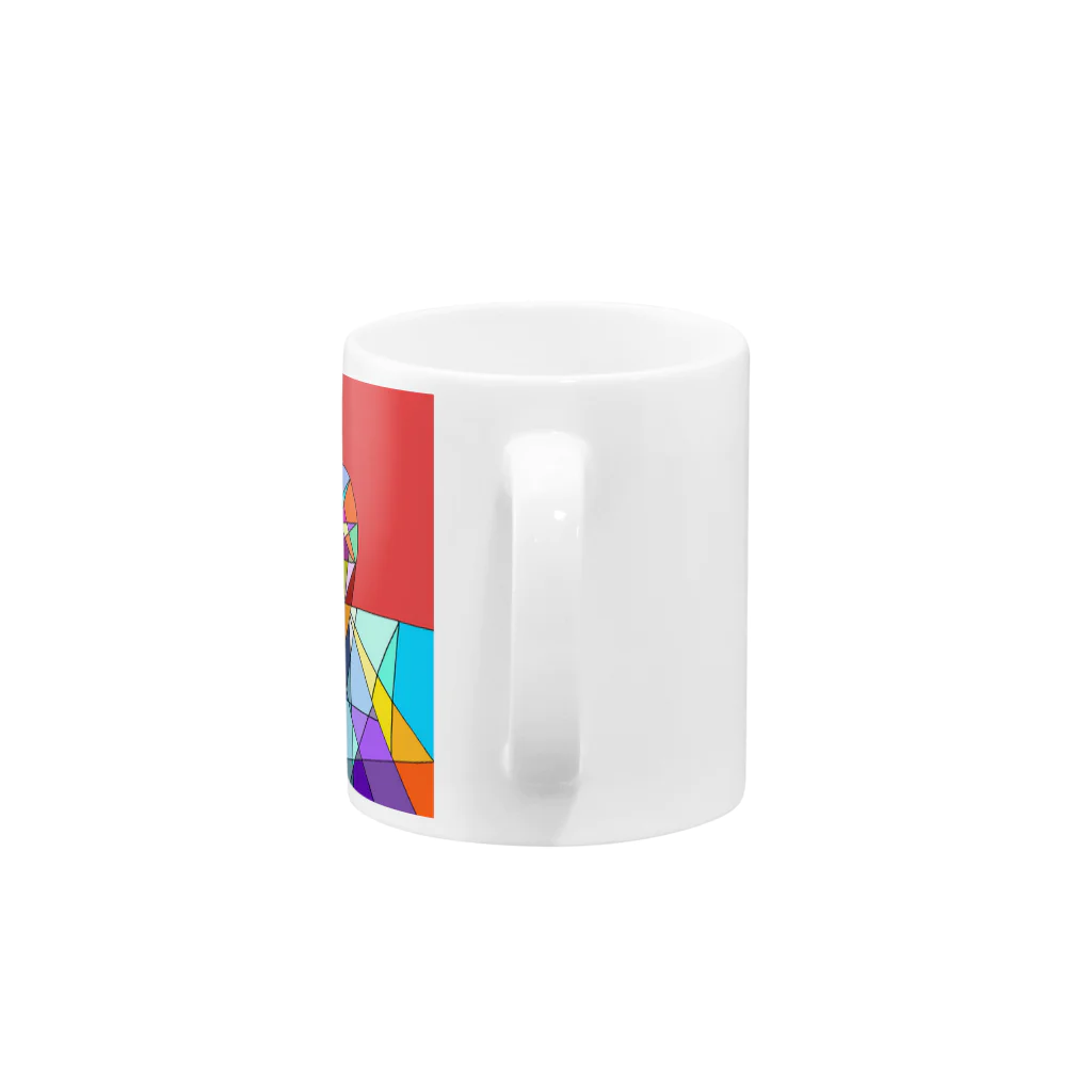 szyshopの幾多もの境界線の狭間で、 揺れ動くココロ Mug :handle