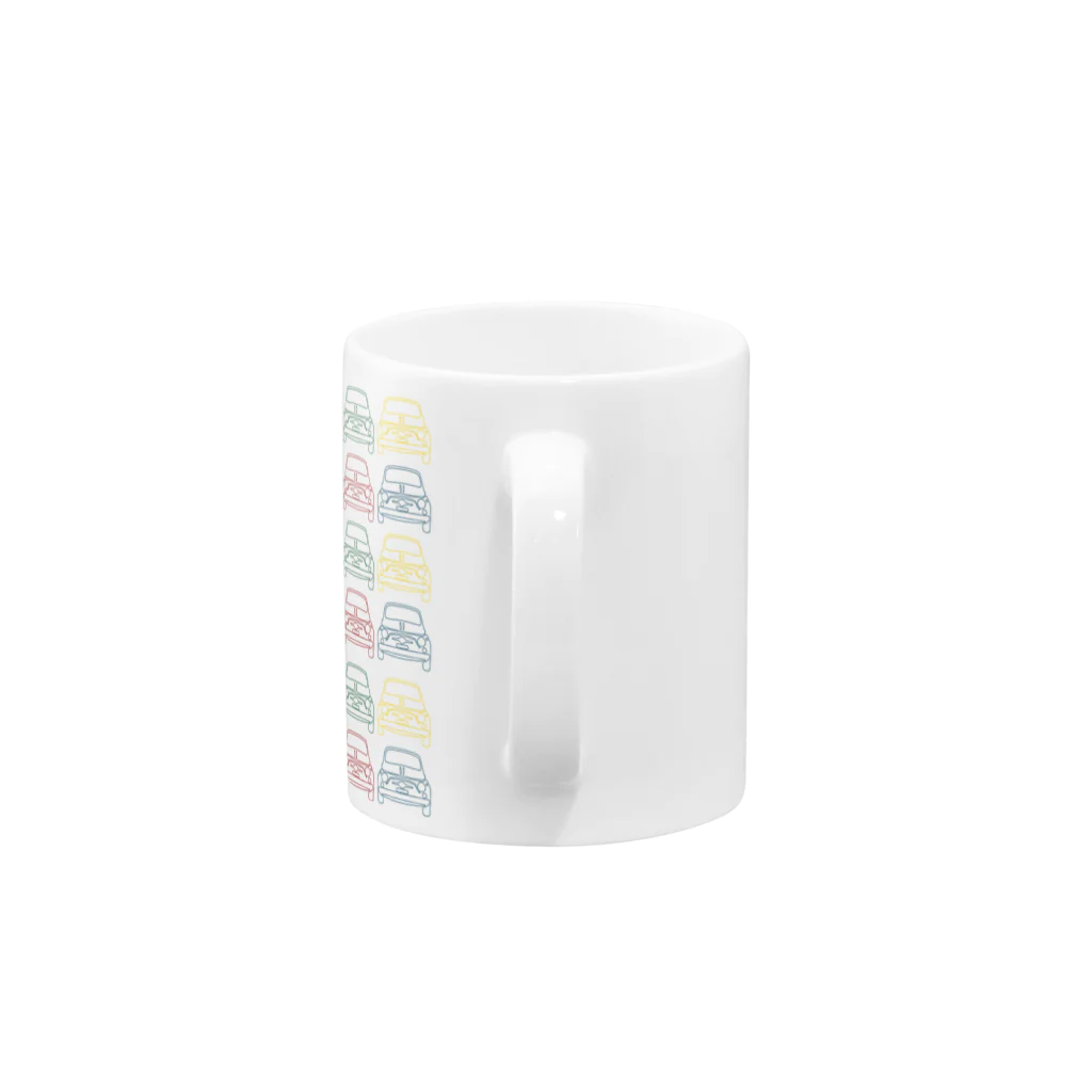 FLAT500のFIAT500 Mug :handle