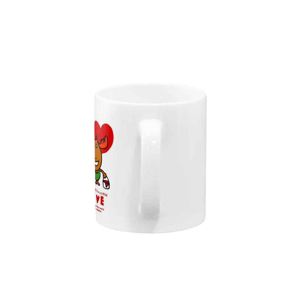 Olympia Farmのエリィくん(LOVE) Mug :handle