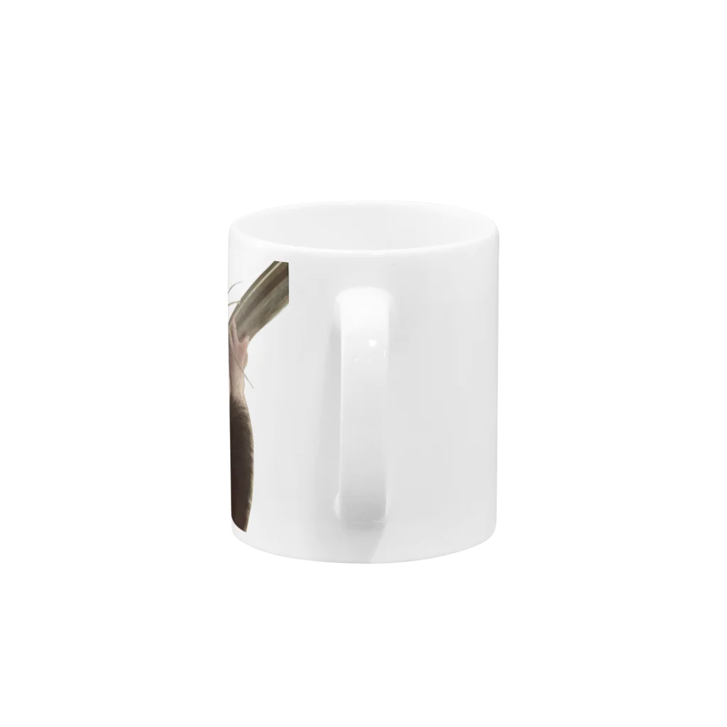 omoituki-shopのヤドカリハムスター Mug :handle