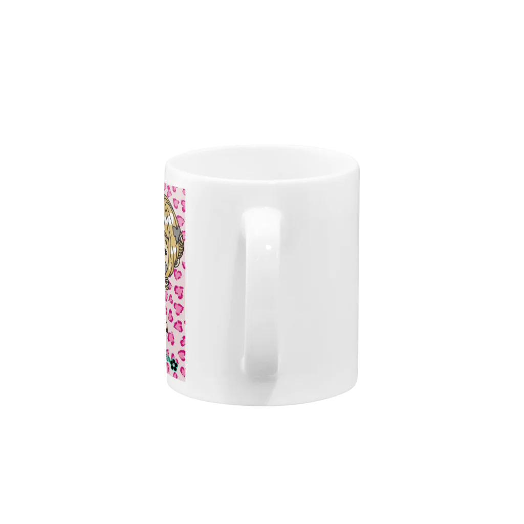 Doluneeのドルチャン Mug :handle