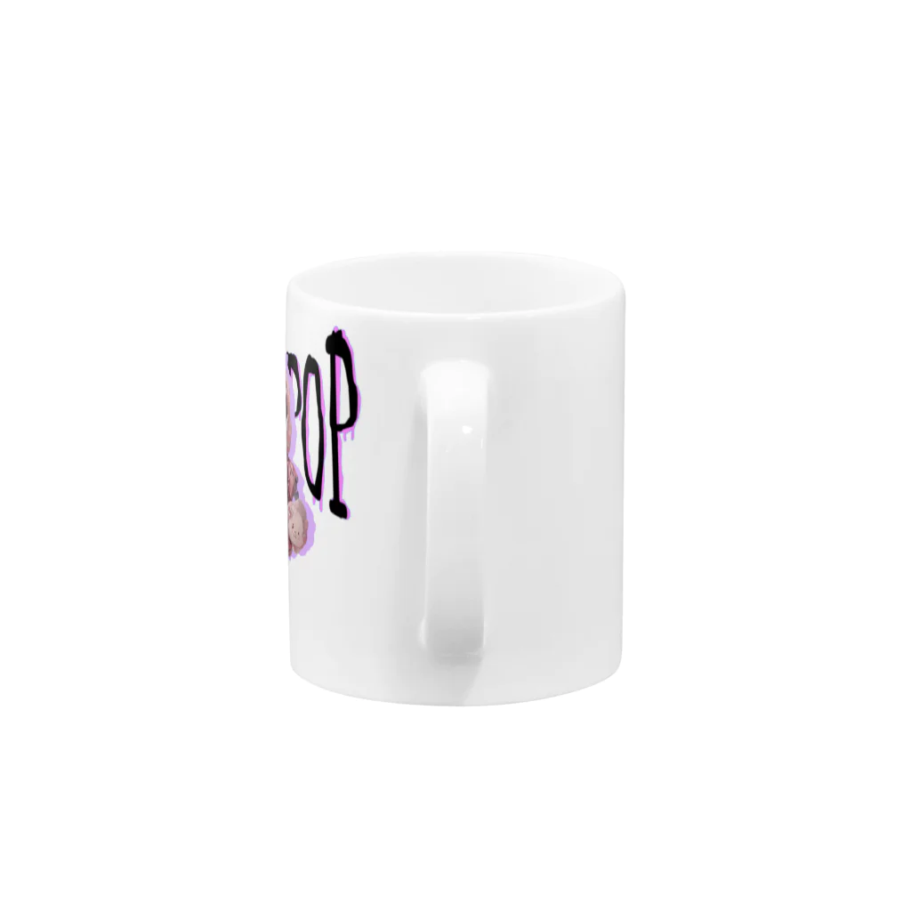 mcbling's roomの【1OVEVRS POP】kohine ver Mug :handle