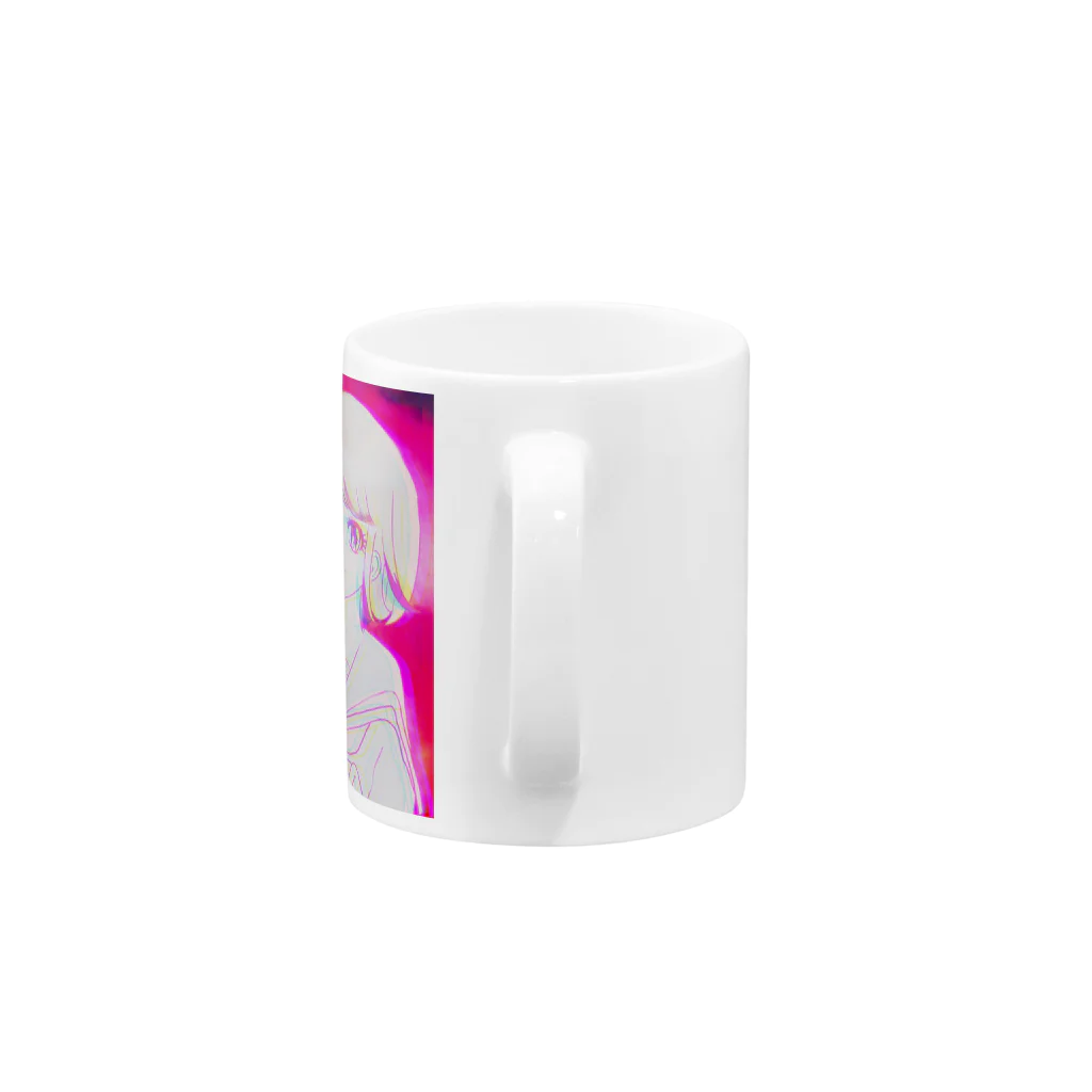 毎サプのもえぺろちゃんのこうやって大人になる Mug :handle