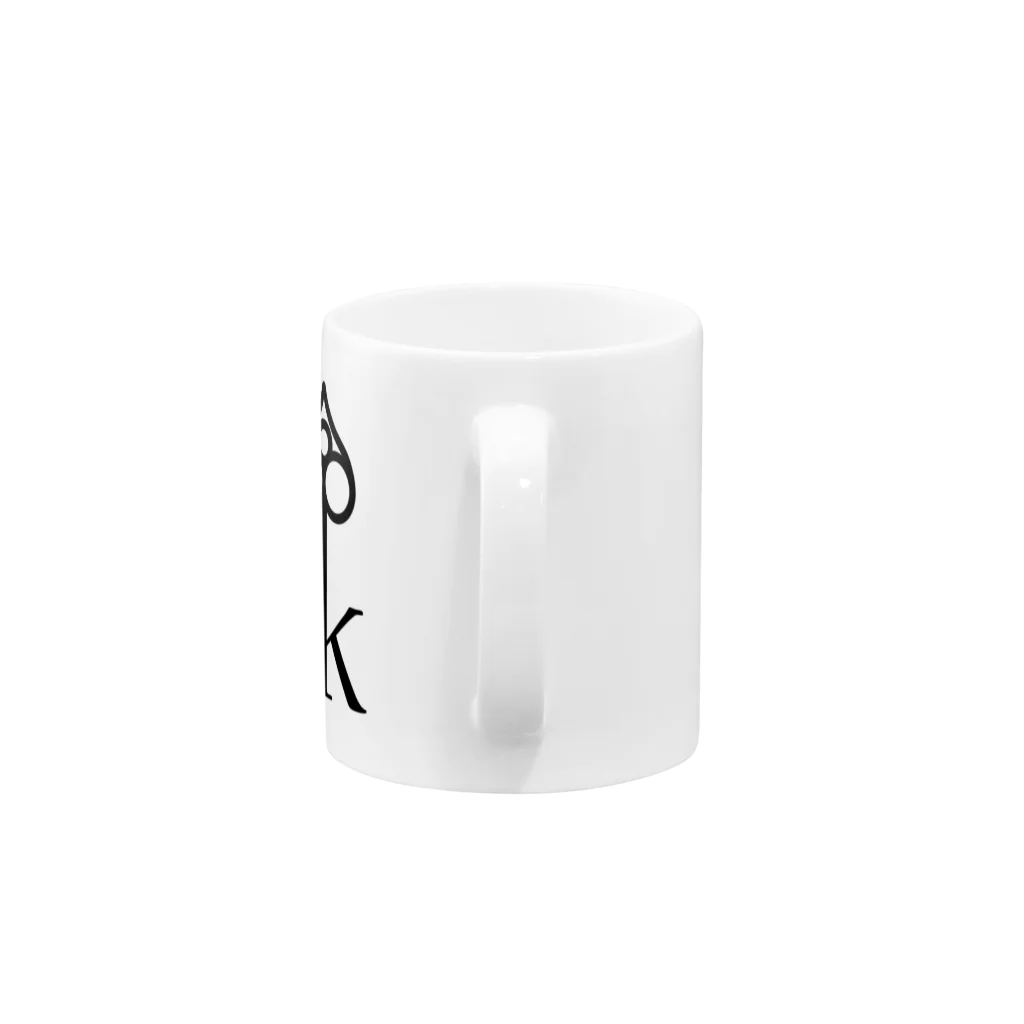 メンチカツ弁当のUru The Lock Mug :handle