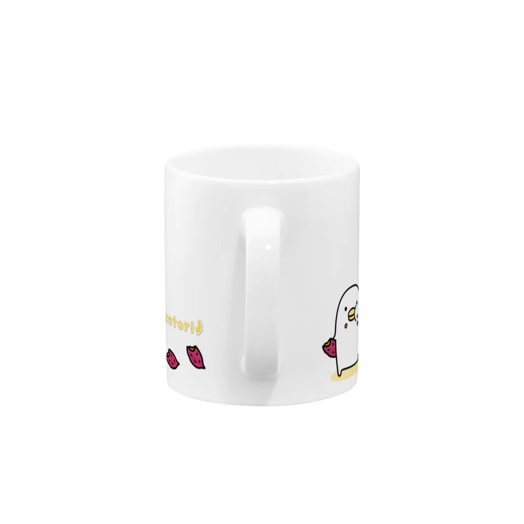 mame&coのうるせぇトリのマグカップ Mug :handle