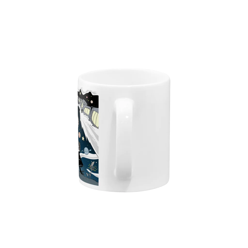 梅治郎　Umejiroのイーハトーブ Mug :handle