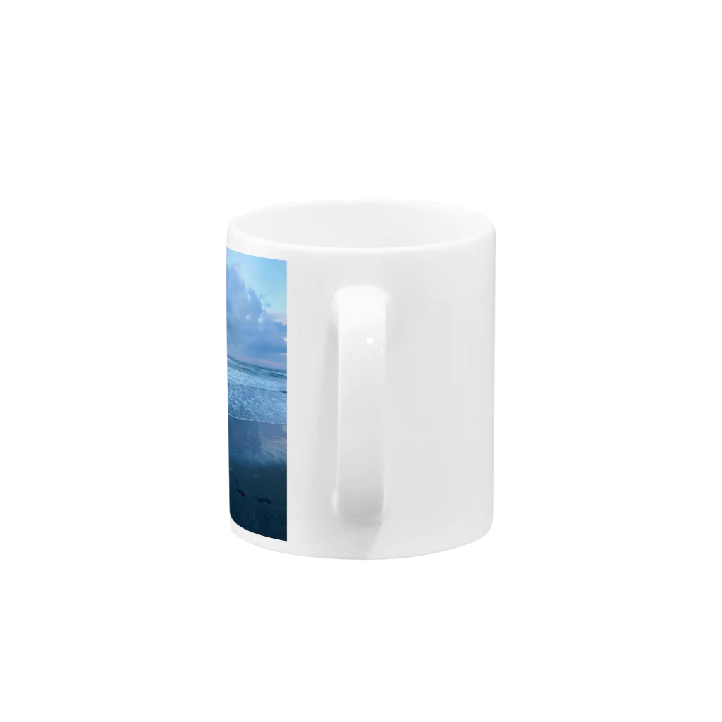 豊風本舗の夏の九十九里浜の浜辺　３ Mug :handle