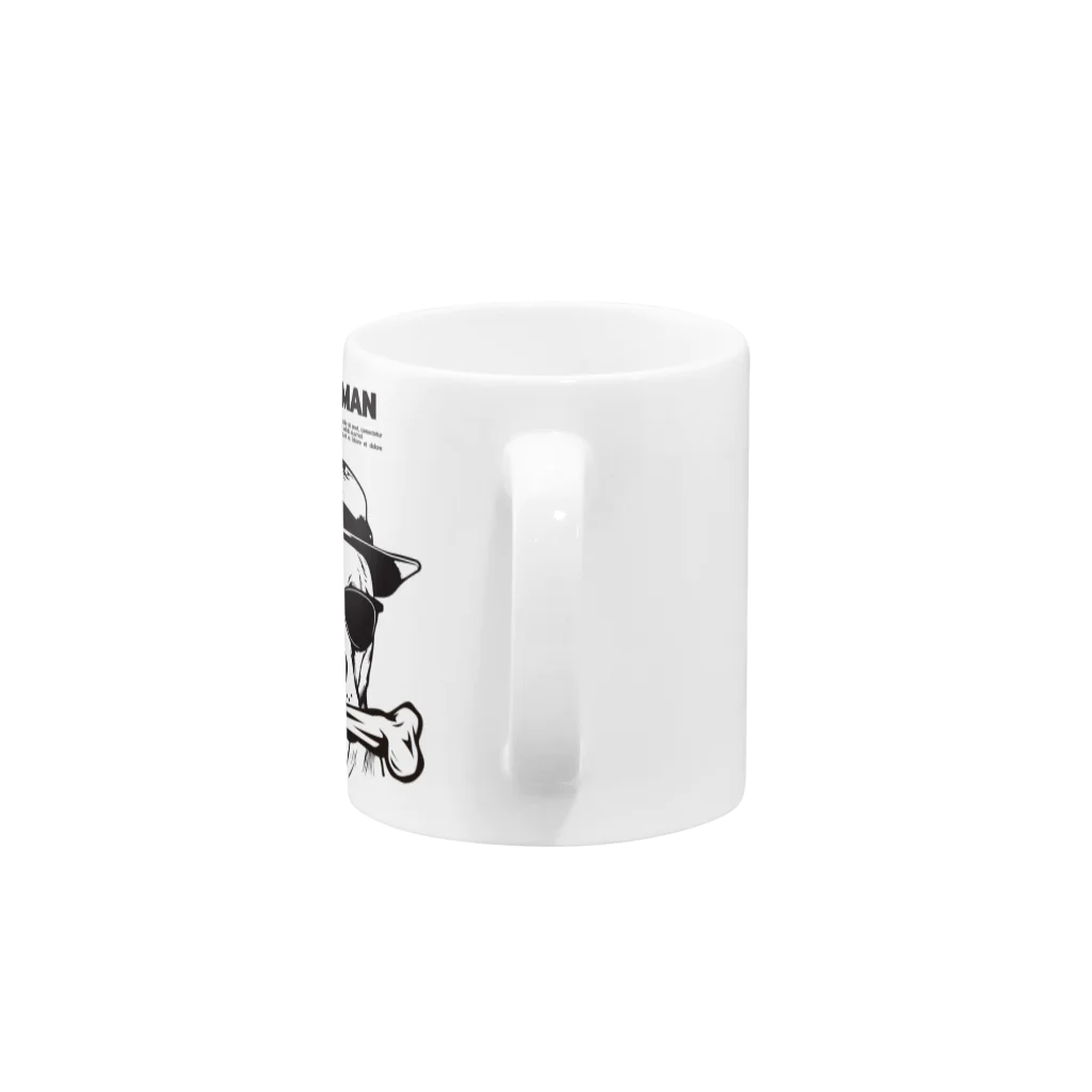 Sky00のワイルドドッグくん2 Mug :handle