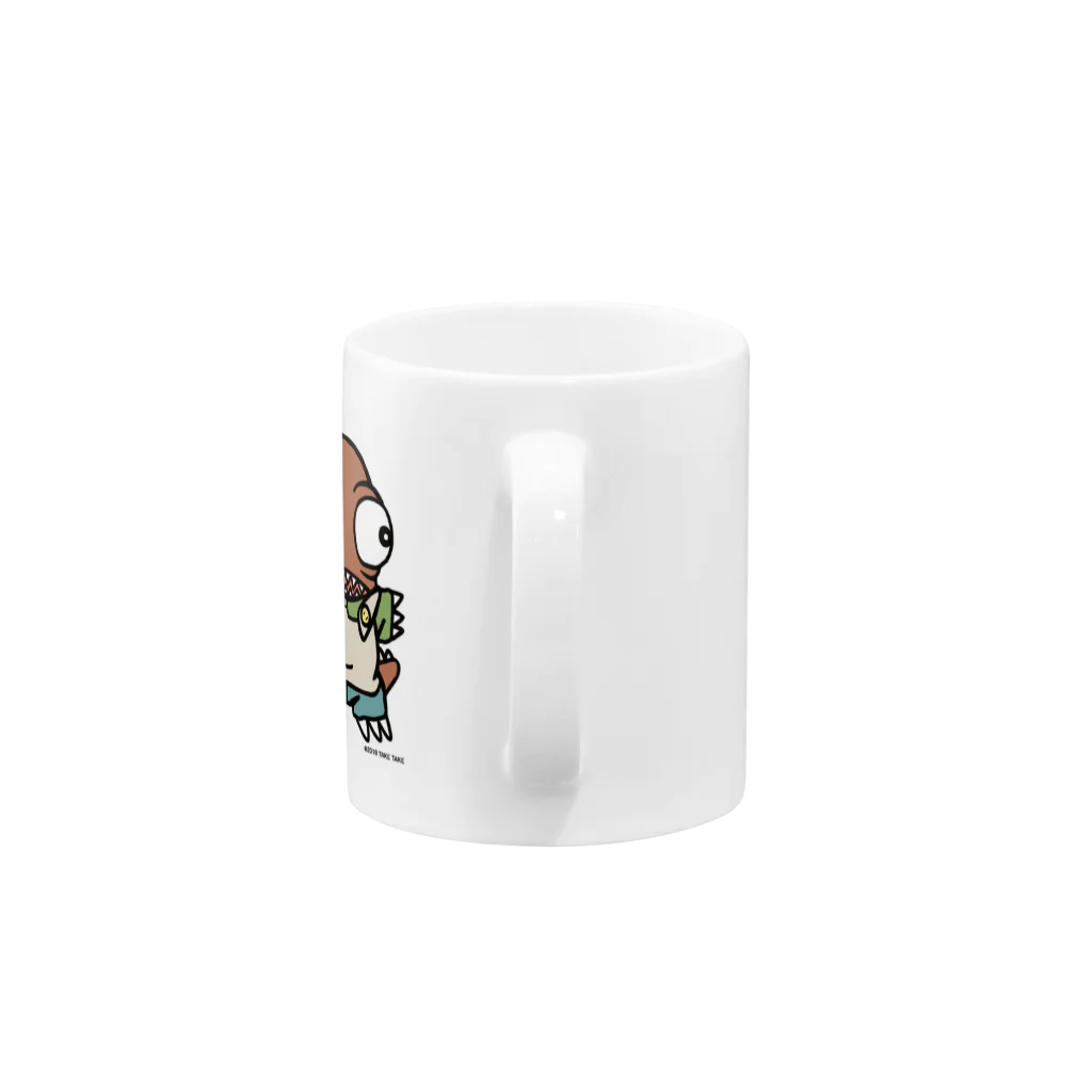 そよファン雑貨店のでめきんかいじゅう Mug :handle