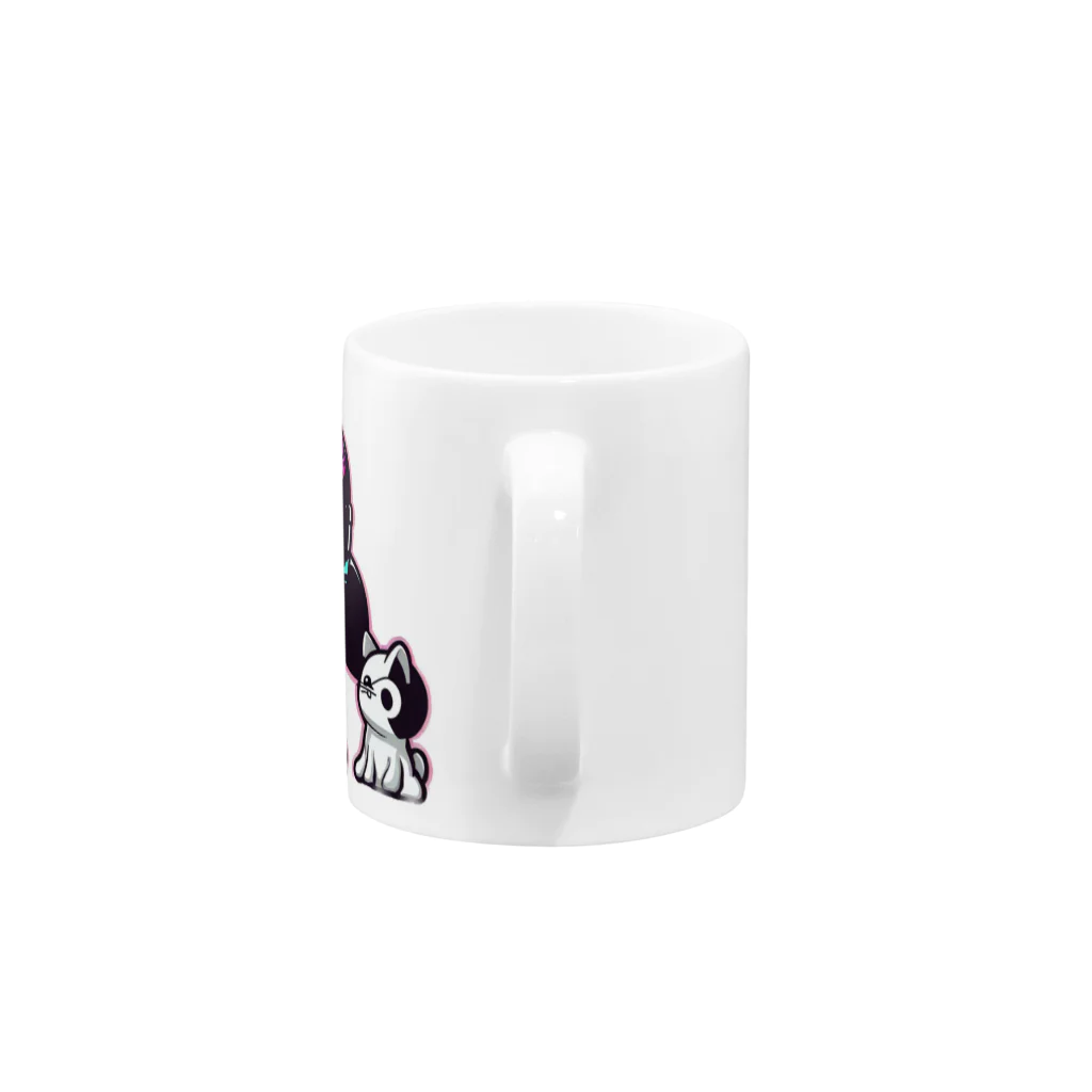 CuteCombatのCuteCombat_nurse(ナース)_ver.003 Mug :handle