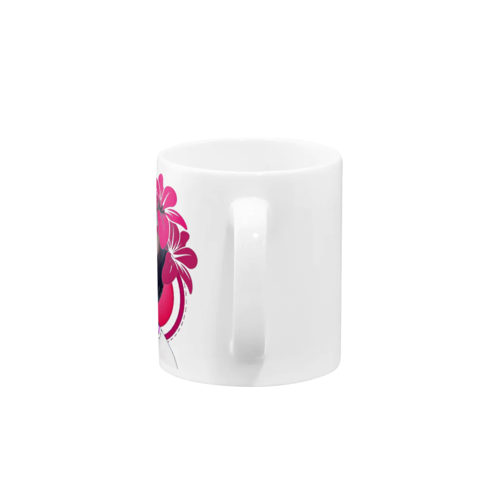 KANAANitemsのゆりりん Mug :handle