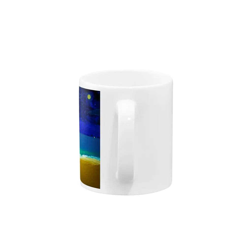 5Rocket-wifeの漁火 Mug :handle