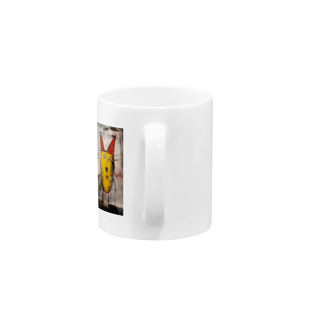 AI-factoryのAI-Wall Murals  002 Mug :handle